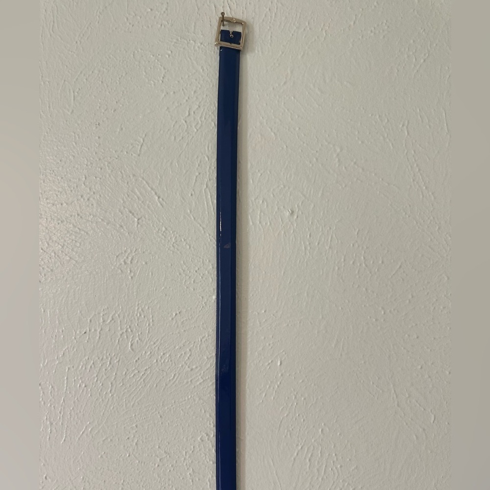 J. Crew navy blue skinny belt​​​​